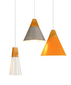 Đèn thả trang trí chuôi gỗ LTCN 171