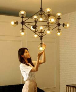 Đèn chùm phân tử hiện đại 10 bóng THCN 100