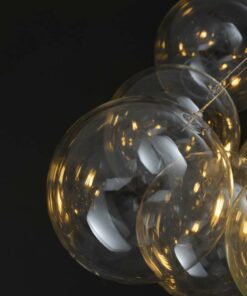 Đèn chùm trang trí bong bóng thủy tinh trong suốt