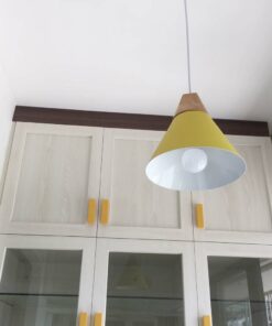 Đèn thả trang trí chuôi gỗ LTCN 171