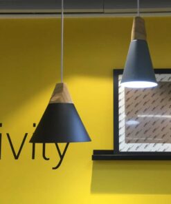 Đèn thả trang trí chuôi gỗ LTCN 171