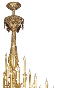 Đèn chùm đồng nến cao cấp