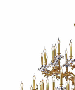 Đèn chùm đồng nến cao cấp