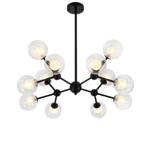 Đèn chùm thủy tinh nhỏ gọn THCN 107A-18