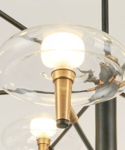 đèn chùm trang trí thủy tinh hiện đại