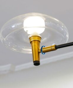 đèn chùm trang trí thủy tinh hiện đại