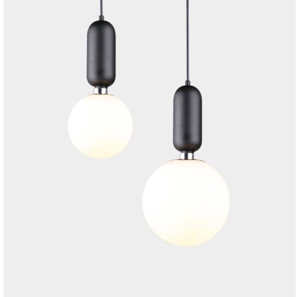 Đèn thả trang trí thủy tinh bóng tròn hiện đại QS820