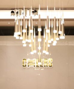 Đèn chùm thả giọt nước 32 bóng Sao Băng