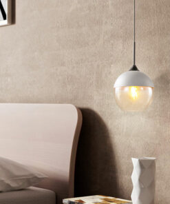 đèn thả trần bàn ăn thủy tinh hiện đại