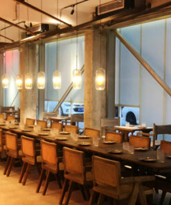 đèn thả trang trí thủy tinh hiện đại