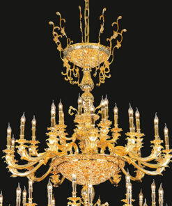 Đèn chùm đồng nến cao cấp