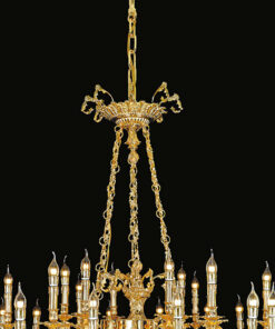 Đèn chùm đồng nến cao cấp