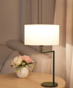 đèn để bàn hiện đại chụp vải