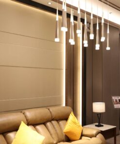 Đèn chùm thả giọt nước 16 bóng Sao Băng