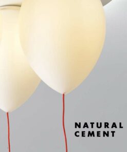 Đèn chùm ốp trần Bong bóng thủy tinh