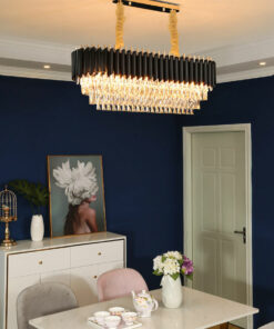 đèn chùm pha lê hiện đại