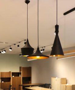 Đèn thả bàn ăn 3 bóng chao nhôm THCN 28