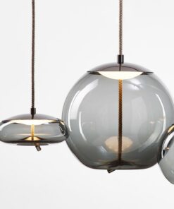 đèn thả trang trí thủy tinh hiện đại