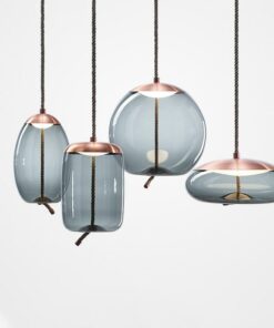 đèn thả trang trí thủy tinh hiện đại