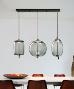 đèn thả trang trí thủy tinh hiện đại