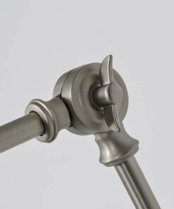 Đèn gắn tường hợp kim sơn bạc (L27128)