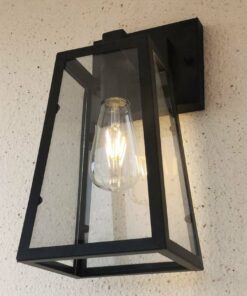 Đèn tường ngoài trời khung sắt đơn giản GTCN 168