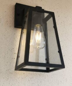 Đèn tường ngoài trời khung sắt đơn giản GTCN 168