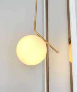 ĐÈN thả trang trí thủy tinh hiện đại