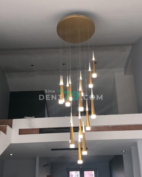 Đèn thả trang trí thông tầng cầu thang
