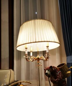 đèn để bàn pha lê cao cấp trang trí phòng khách phòng ngủ