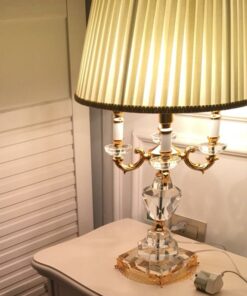 đèn bàn pha lê cao cấp, đèn ngủ để bàn pha lê cao cấp,đèn ngủ,đèn bàn trang trí phòng khách