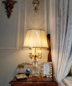 đèn bàn pha lê cao cấp, đèn ngủ để bàn pha lê cao cấp,đèn ngủ,đèn bàn trang trí phòng khách