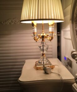 đèn bàn pha lê cao cấp, đèn ngủ để bàn pha lê cao cấp,đèn ngủ,đèn bàn trang trí phòng khách