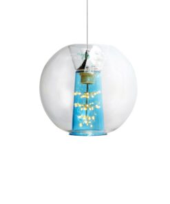 Đèn thả thủy tinh trang trí KD8047BL