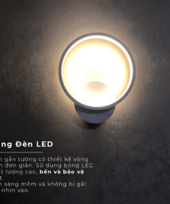 đèn led gắn tường