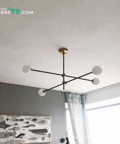 Đèn chùm hiện đại 6 bóng