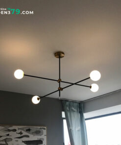 Đèn chùm hiện đại 6 bóng