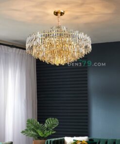 Đèn chùm pha lê hiện đại
