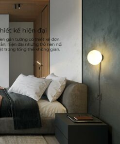 Đèn gắn tường hiện đại, đèn ngủ gắn tường hiện đại, đèn tường thủy tinh trang trí