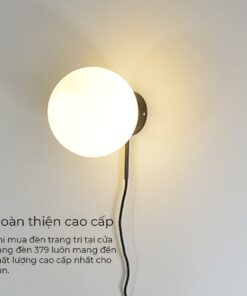 Đèn gắn tường hiện đại, đèn ngủ gắn tường hiện đại, đèn tường thủy tinh trang trí