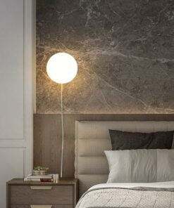 Đèn gắn tường hiện đại, đèn ngủ gắn tường hiện đại, đèn tường thủy tinh trang trí