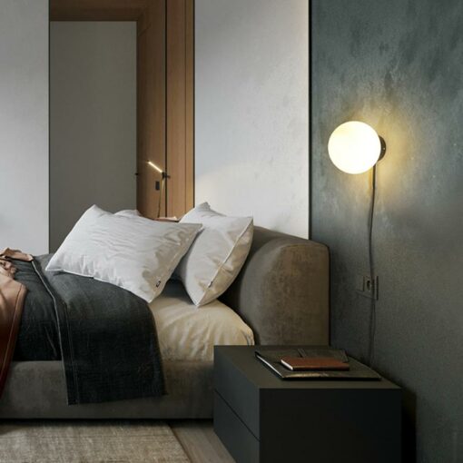 Đèn gắn tường hiện đại, đèn ngủ gắn tường hiện đại, đèn tường thủy tinh trang trí