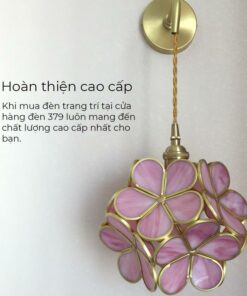 đèn gắn tường đá ngọc cao cấp, đèn ngủ gắn tường cao cấp