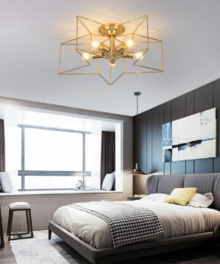 Đèn chùm trang trí nhỏ gọn ngôi sao khung sắt L02085