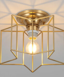 Đèn chùm trang trí nhỏ gọn ngôi sao khung sắt L02085