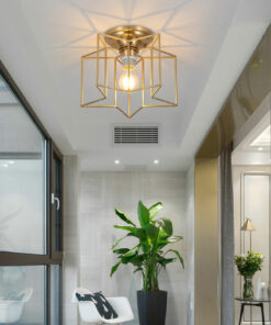 Đèn chùm trang trí nhỏ gọn ngôi sao khung sắt L02085