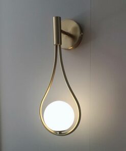 đèn gắn tường giọt nước hiện đại trang trí phòng ngủ phòng khách cầu thang