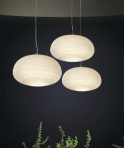 Đèn thả trang trí lồng giấy hiện đại