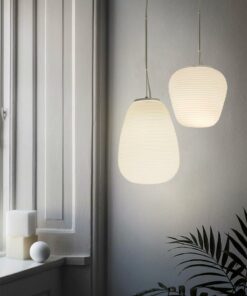 Đèn thả trang trí lồng giấy hiện đại