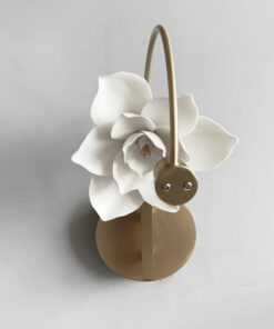 Đèn tường Hoa sen trắng trang trí phòng ngủ, phòng khách đẹp & cao cấp